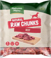 Natures Menu Beef Chunks Raw Chew 1kg